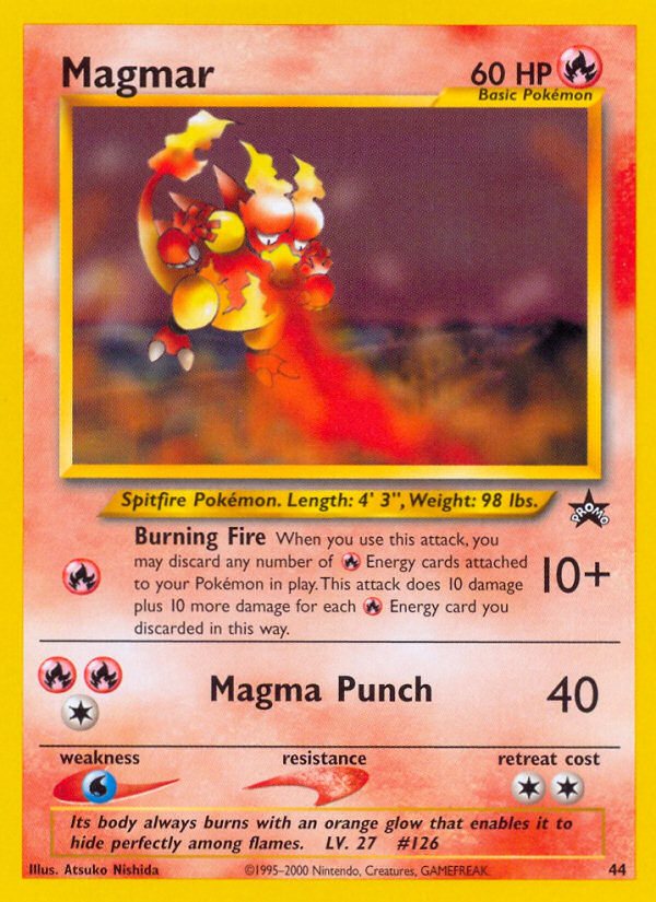 Magmar (44) [Wizards of the Coast: Black Star Promos]