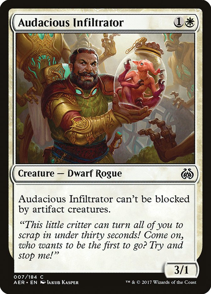 Audacious Infiltrator [Aether Revolt]