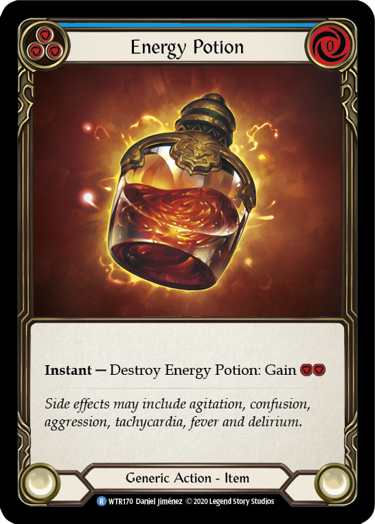 Energy Potion [U-WTR170] (Welcome to Rathe Unlimited)  Unlimited Rainbow Foil