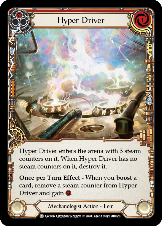 Hyper Driver [U-ARC036] (Arcane Rising Unlimited)  Unlimited Normal