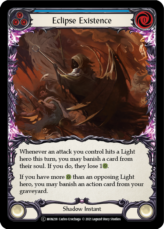 Eclipse Existence [U-MON218-RF] (Monarch Unlimited)  Unlimited Rainbow Foil