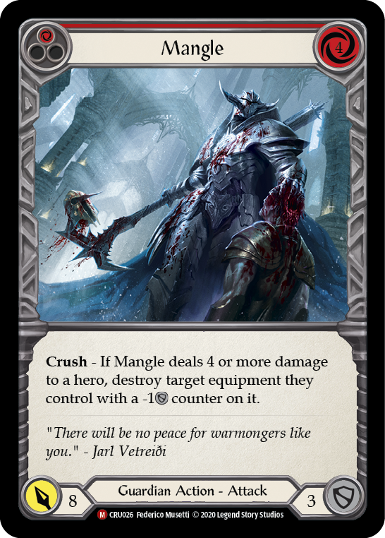 Mangle [CRU026] (Crucible of War)  1st Edition Normal