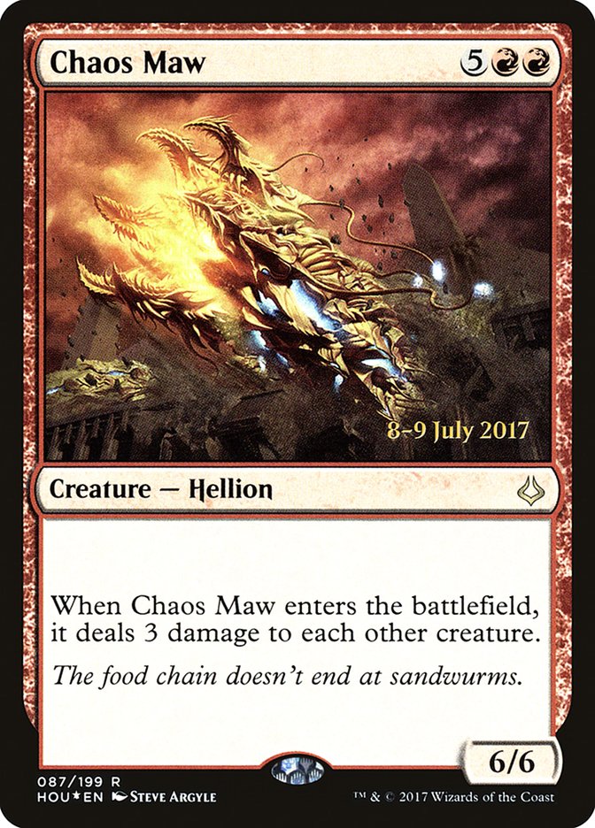 Chaos Maw [Hour of Devastation Prerelease Promos]